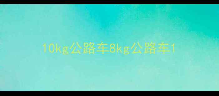 10kg公路车8kg公路车