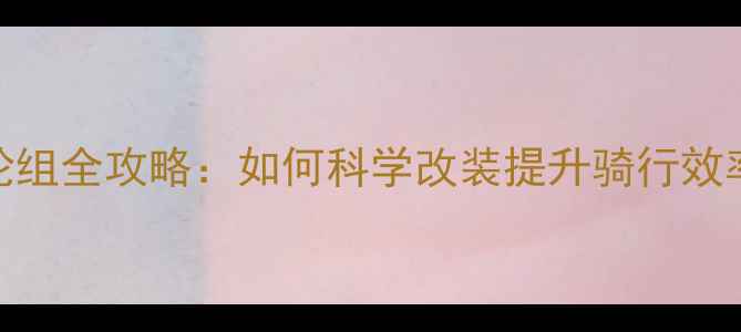 山地车换公路车轮组全攻略如何科学改装提升骑行效率附避坑指南