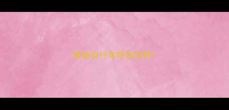 骓驰自行车呼和浩特